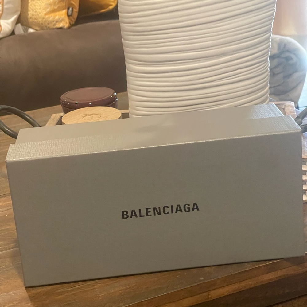 Balenciaga Box With Grey Tissue Paper. Pristine Condition.